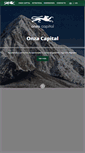 Mobile Screenshot of onzacapital.com